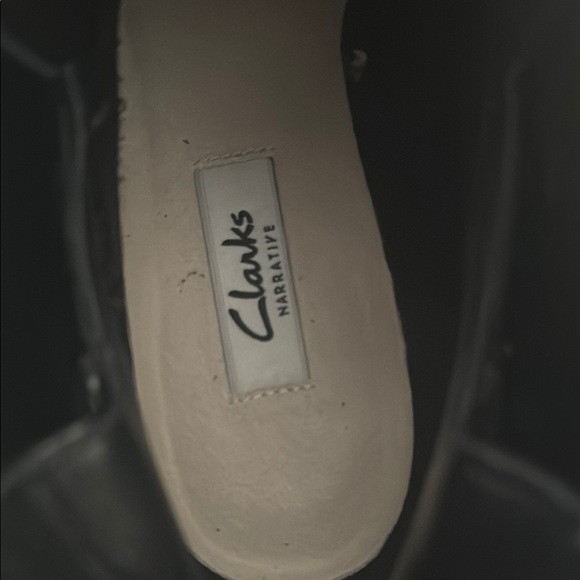 Clarks Narrative Marquette Wish black leather boots - Picture 15 of 16